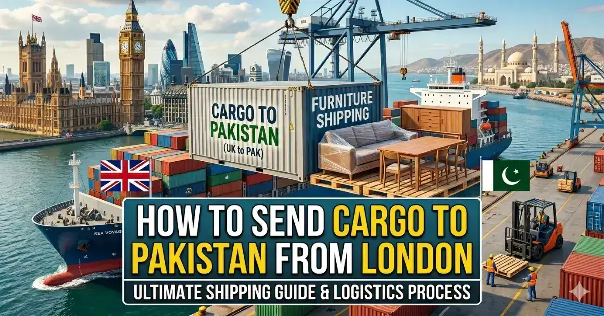 How to Send Cargo to Pakistan from London - Complete Shipping Guide 1 How to Send Cargo to Pakistan from London