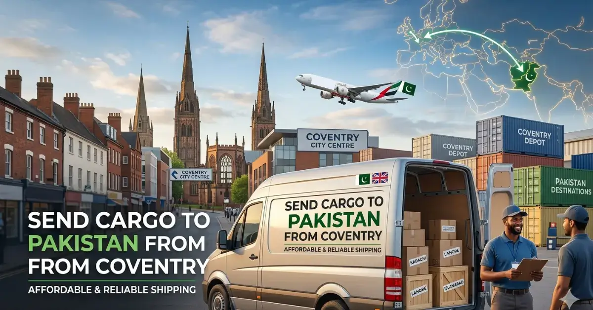 Cargo to Pakistan from Coventry